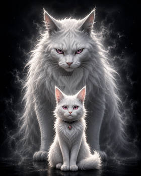 The Mythology of the White Guardian Cats