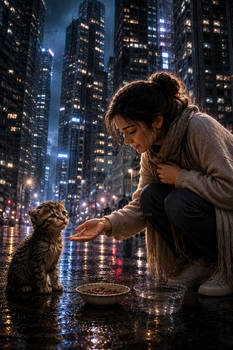 Tender Care for a Little Kitten