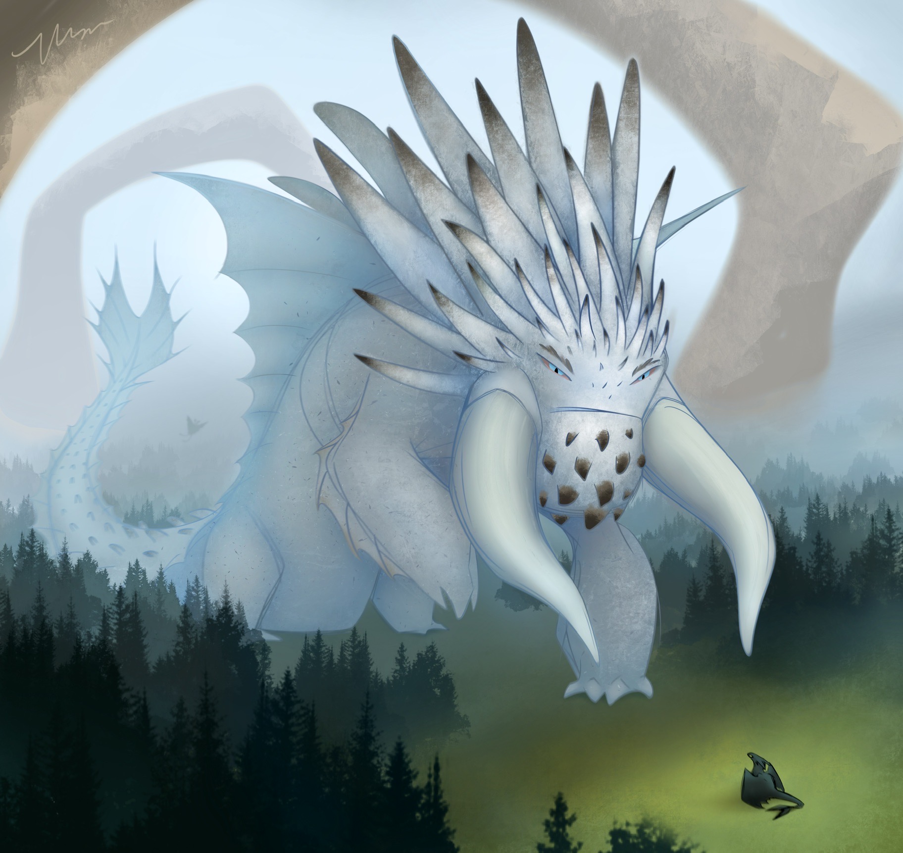 Bewilderbeast And Toothless By Violetfeatherdraws On DeviantArt