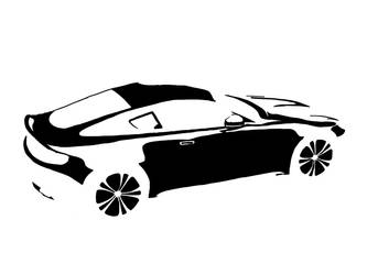 Aston Martin silhouette