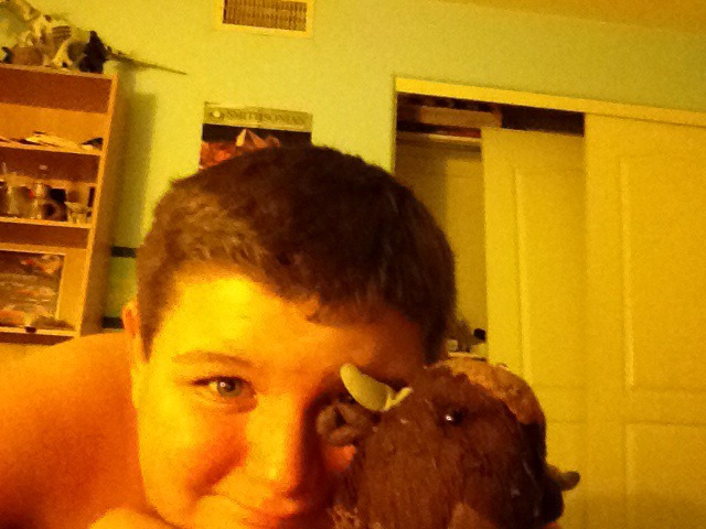 Me and my buffalo