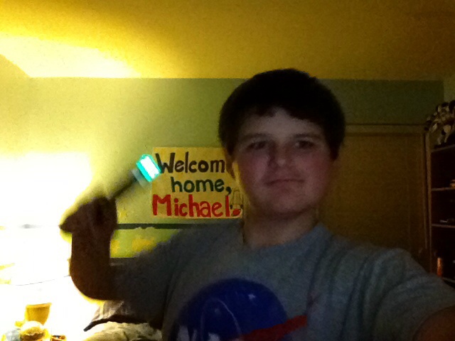 Me and my new SONIC SCREWDRIVER