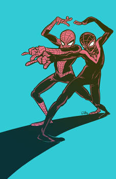 Spider-Man Peter and Miles