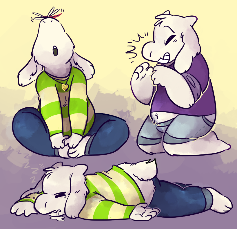 Undertale - Asriel by PacocaMaster on DeviantArt