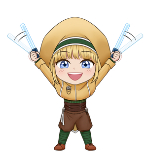 Caesarea - Supporter Tier 4 Chibi Art