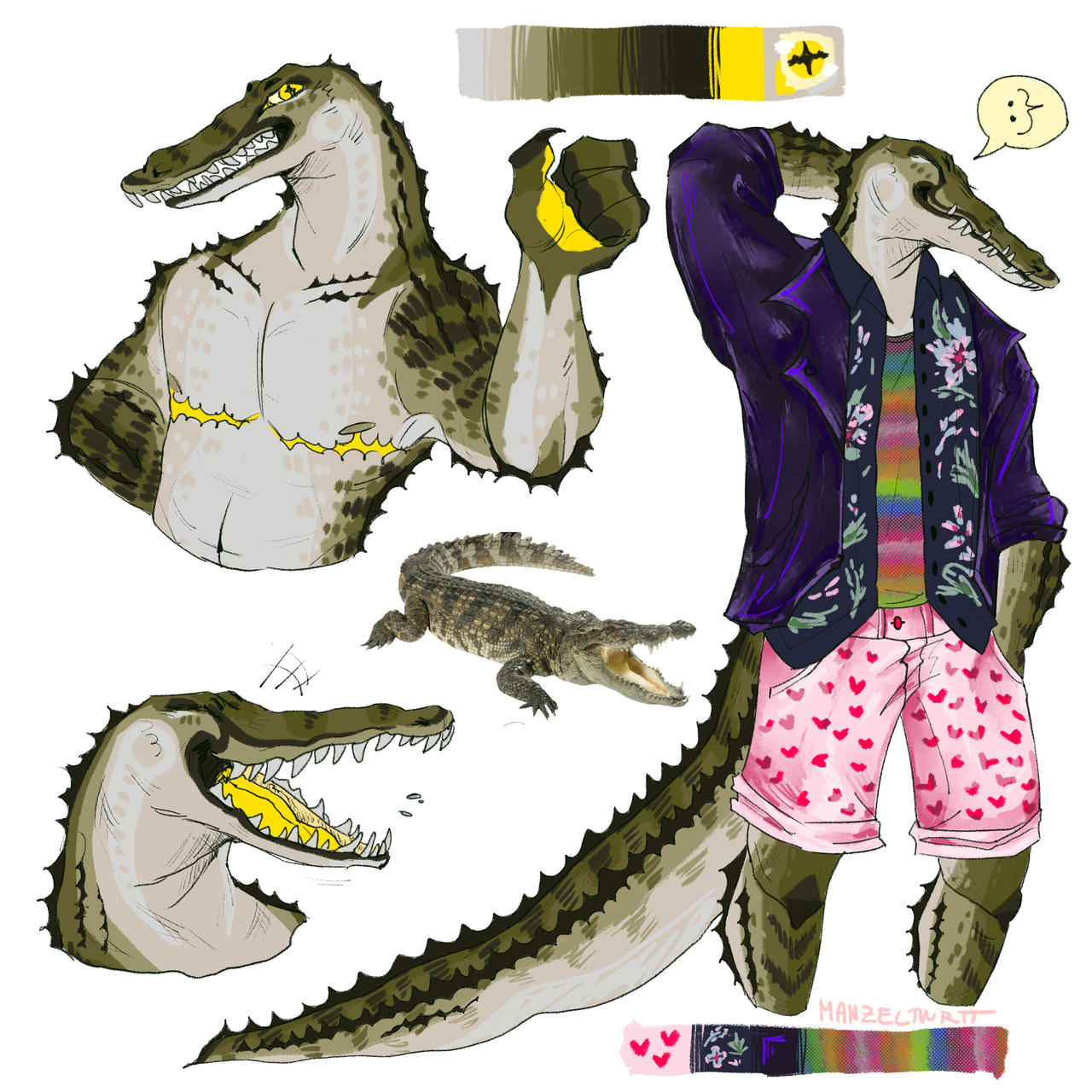 Croc Custom by manzeltwrtt on DeviantArt
