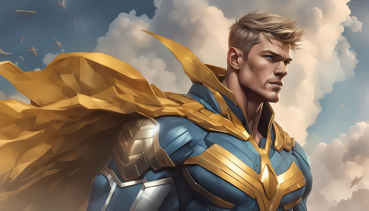 Concept art for Sentry portrayed by Alan Ritchson by aiLOTDS on DeviantArt