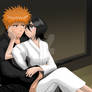 Ichigo and rukia