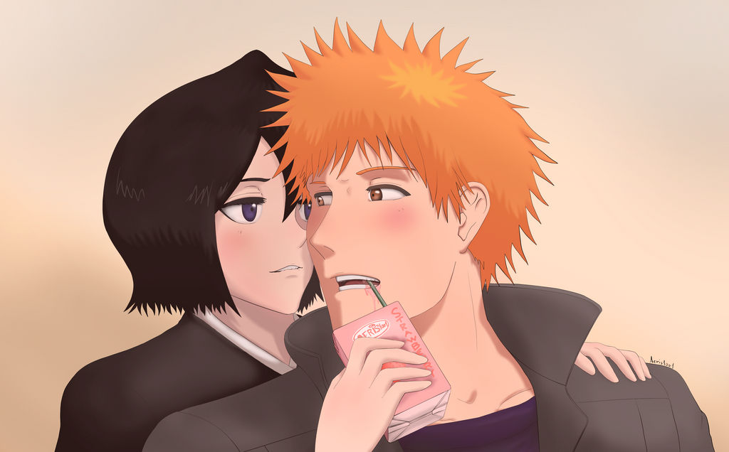 Fruits Rukiga Ichigo,Rukia and the Strawberry Juice Box by Aeris1001 on DeviantArt