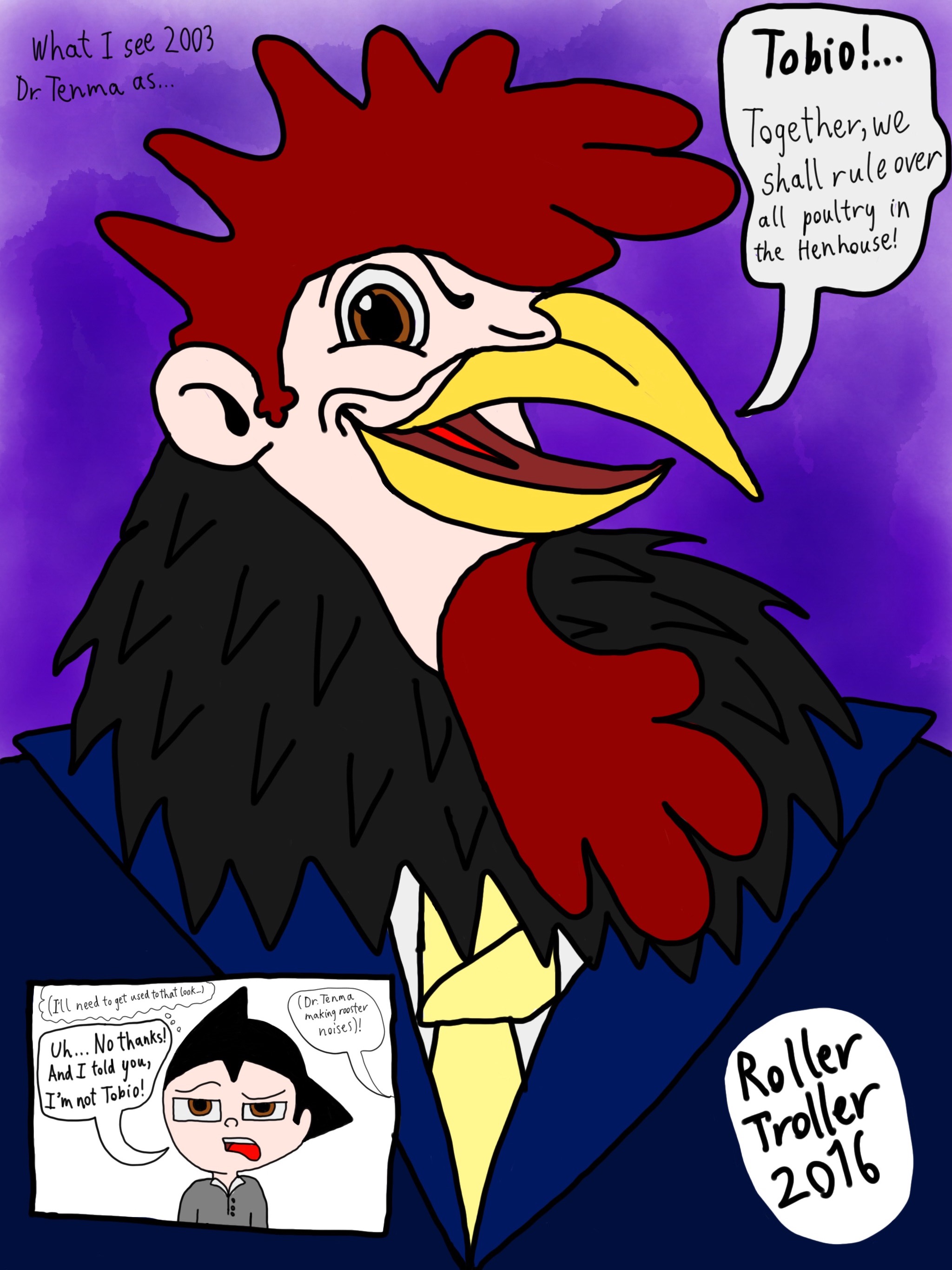 Rooster Tenma By Mustache Twirler On Deviantart Rooster Tenma By Mustache Twirler On Deviantart