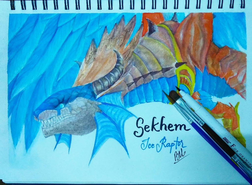 Sekhem_Ice Raptor by BuuUyen on DeviantArt