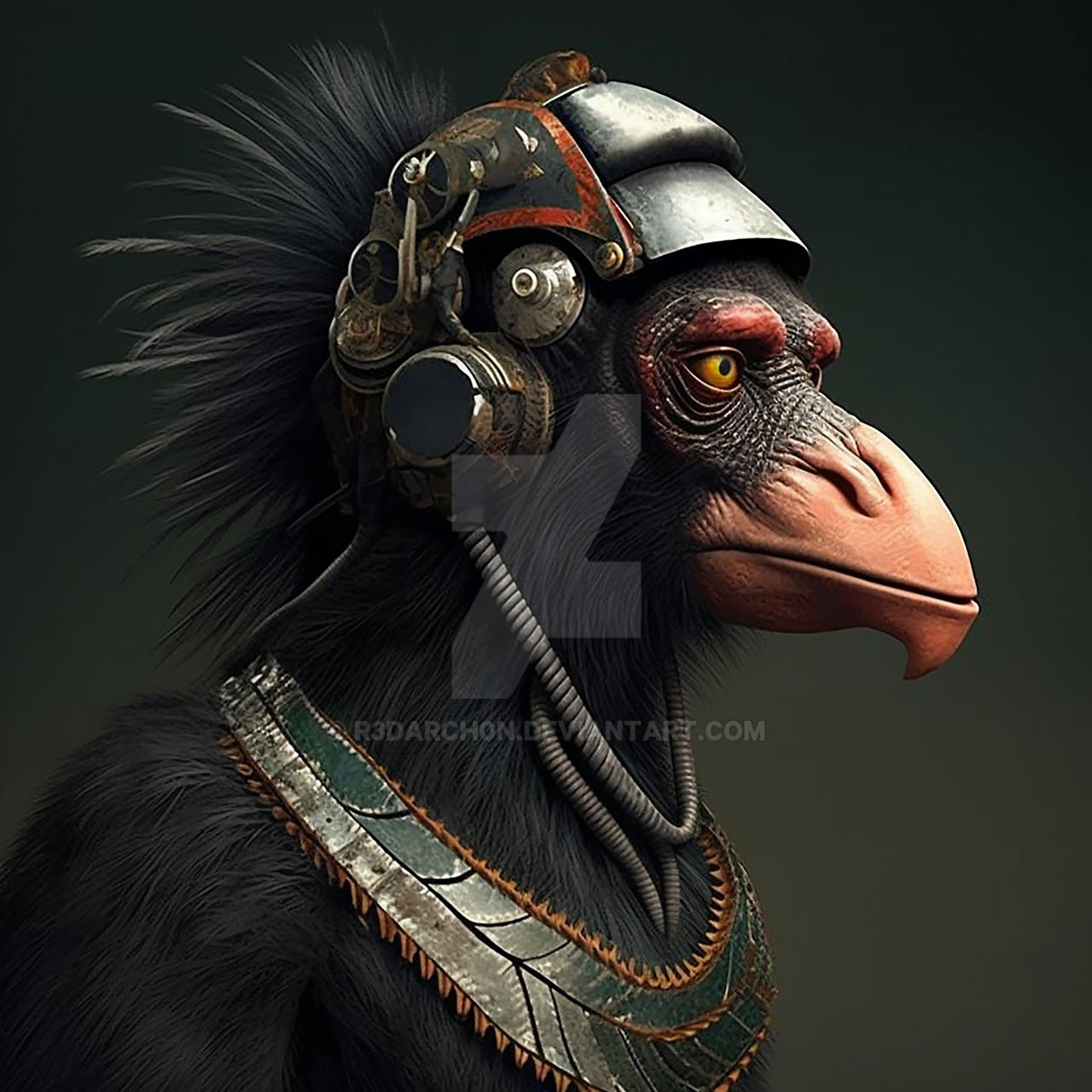 Biocybernetics: Monkey-Penguin by R3dArch0n on DeviantArt