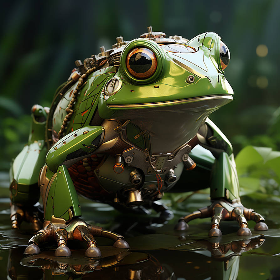 Frog Robot by R3dArch0n on DeviantArt