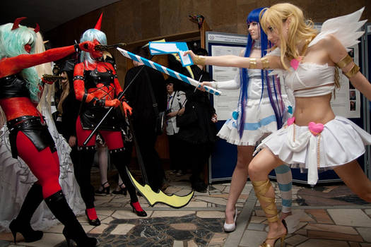 Panty and Stocking Fight