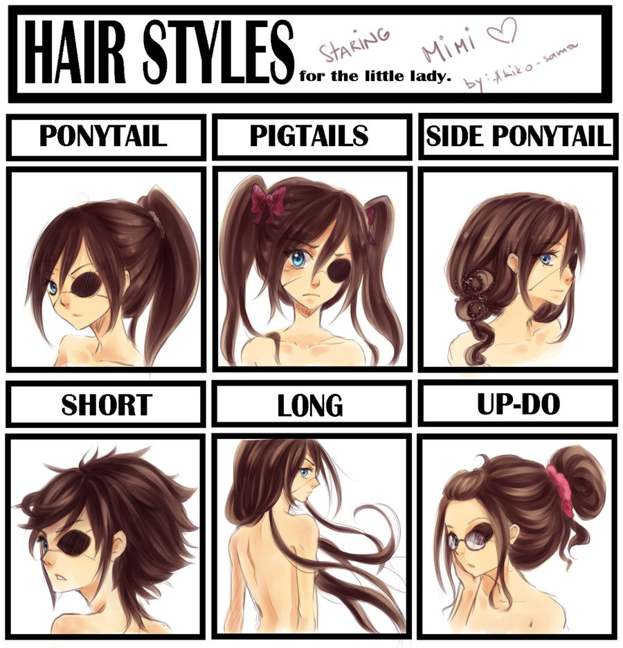 Hair Style meme by akiko-sama on DeviantArt Hair Style meme by akiko-sama on DeviantArt