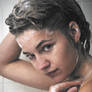 Nastya in the shower