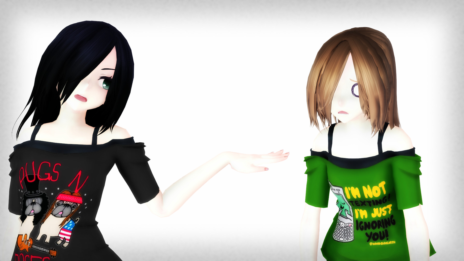 MMD Old Colour VS New Colour