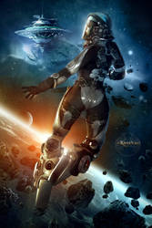 Floating In Space by Ravven78