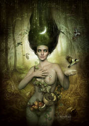 Our Lady of Forest and Field by Ravven78