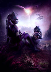Mother, Daughter, Stars by Ravven78