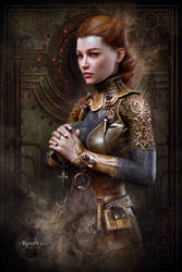 Fantasy Medieval Portrait by Ravven78