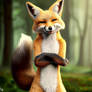 Anthro fox(AI image)