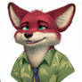 Nick Wilde cartoon(AI image)