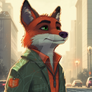 Nick Wilde cartoon2(AI image)