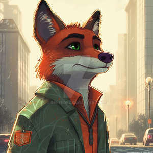 Nick Wilde cartoon2(AI image)