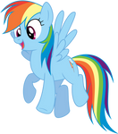 Rainbow Dash Hovering (S04e04) by rblagdon7888