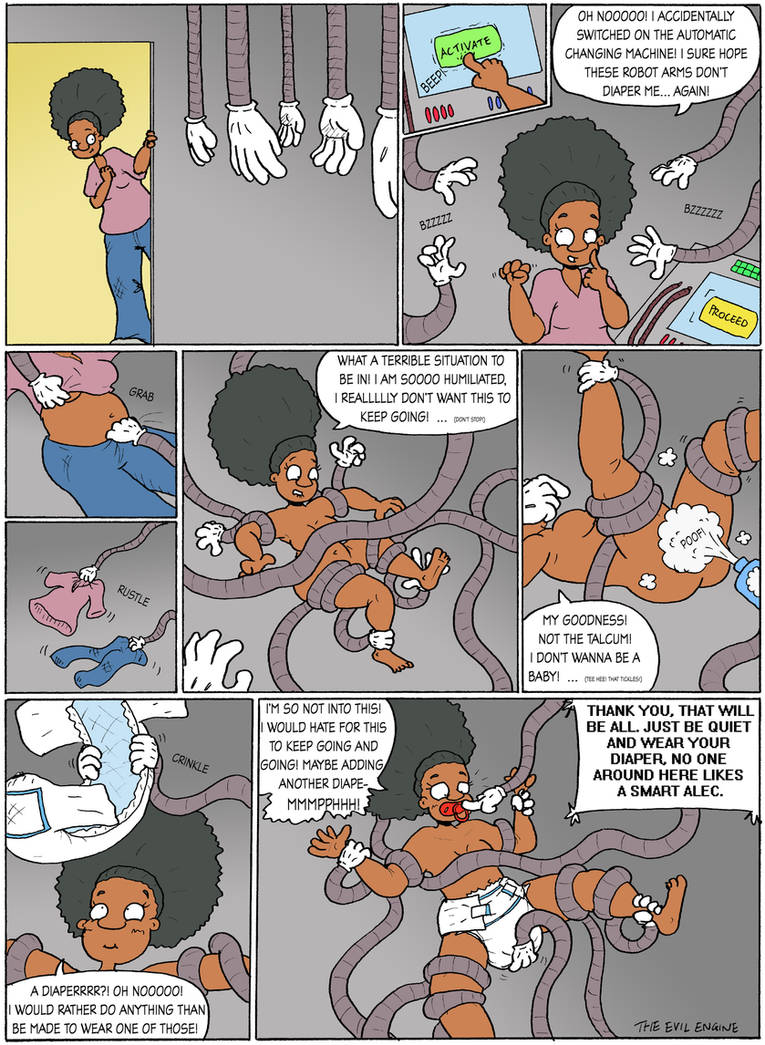 Evil Machine Diaper ABDL Rosie and the Diaper Machine by TheEvilEngine on DeviantArt