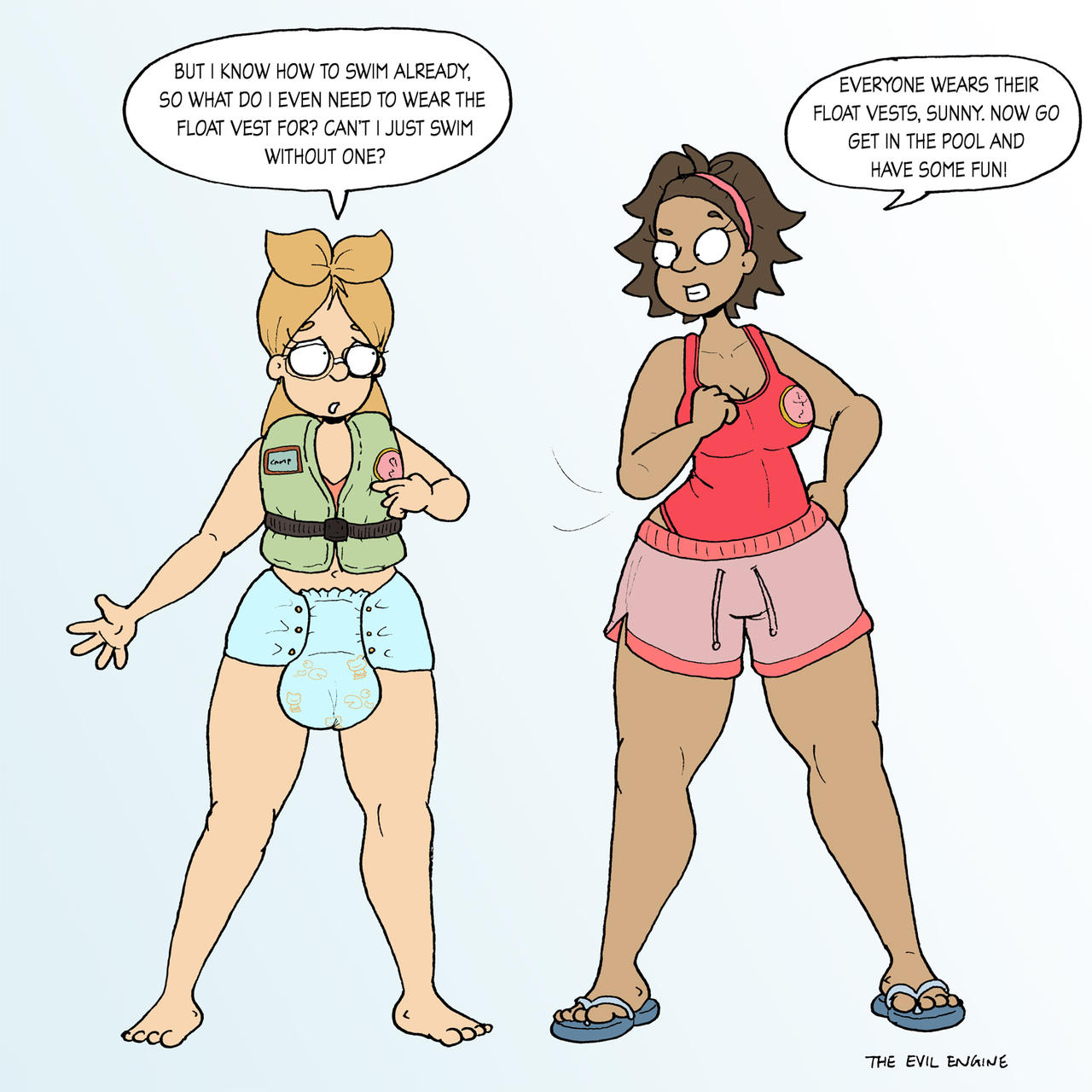ABDL Camp Counselor Ruth by TheEvilEngine on DeviantArt