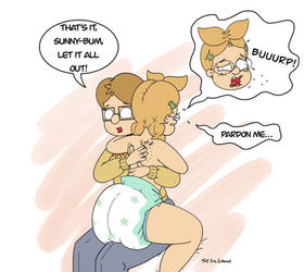 ABDL Burping the Baby