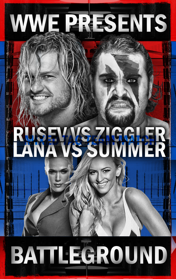 Ziggler-Lana Vs Rusev-Summer