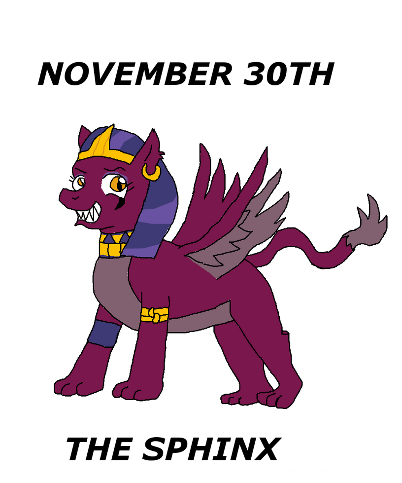 Draw an MLP Character 335 of 366: The Sphinx by eunos on DeviantArt