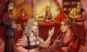 In the Tavern - Commission