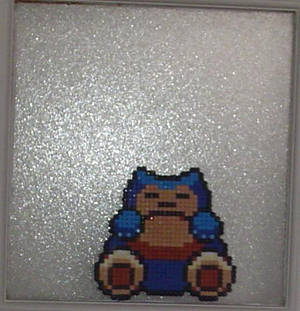 Hama Bead - Snorlax