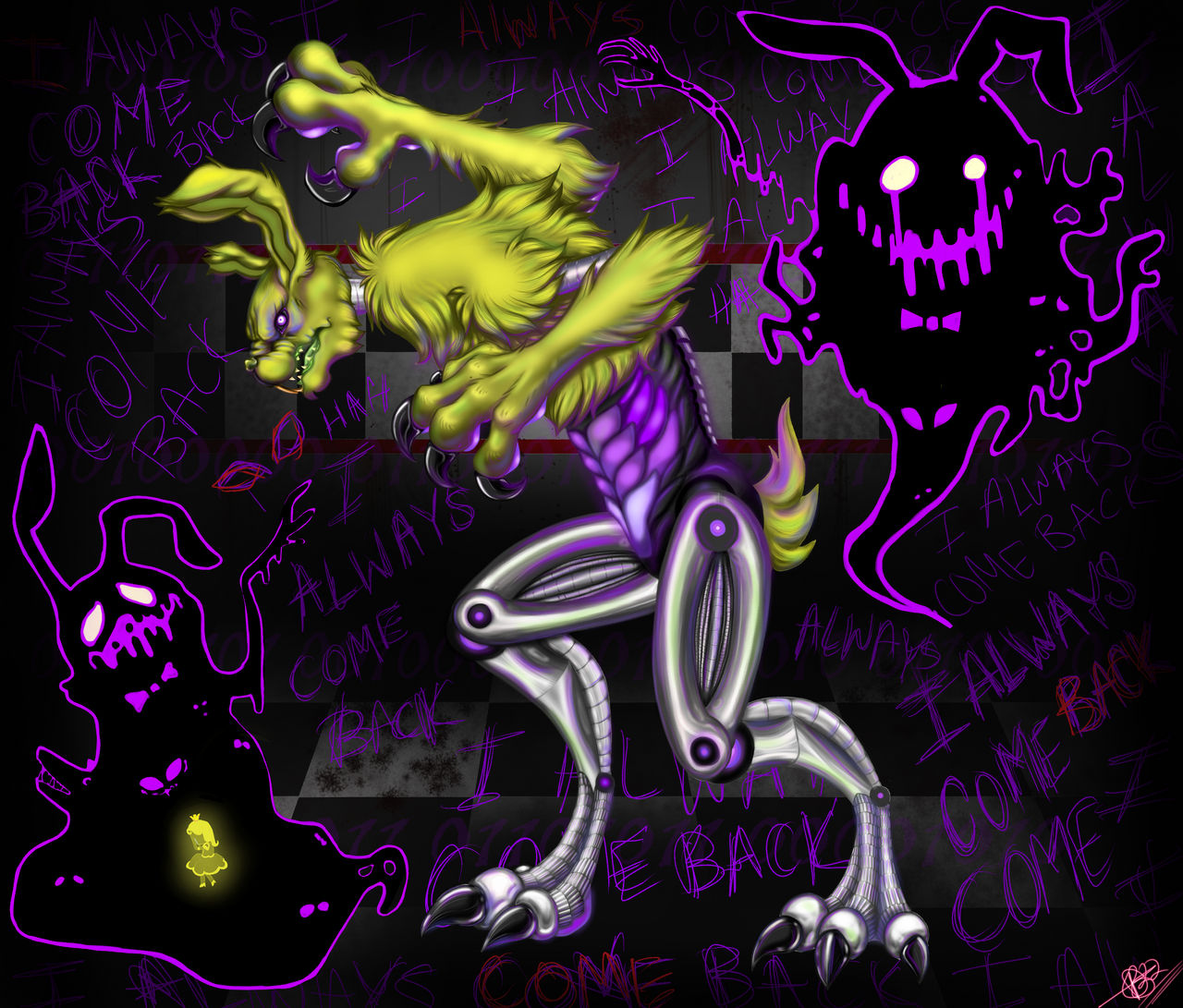 Evolution Spring Trap Deviantart springTrap by wolfsbaneWisteria on DeviantArt