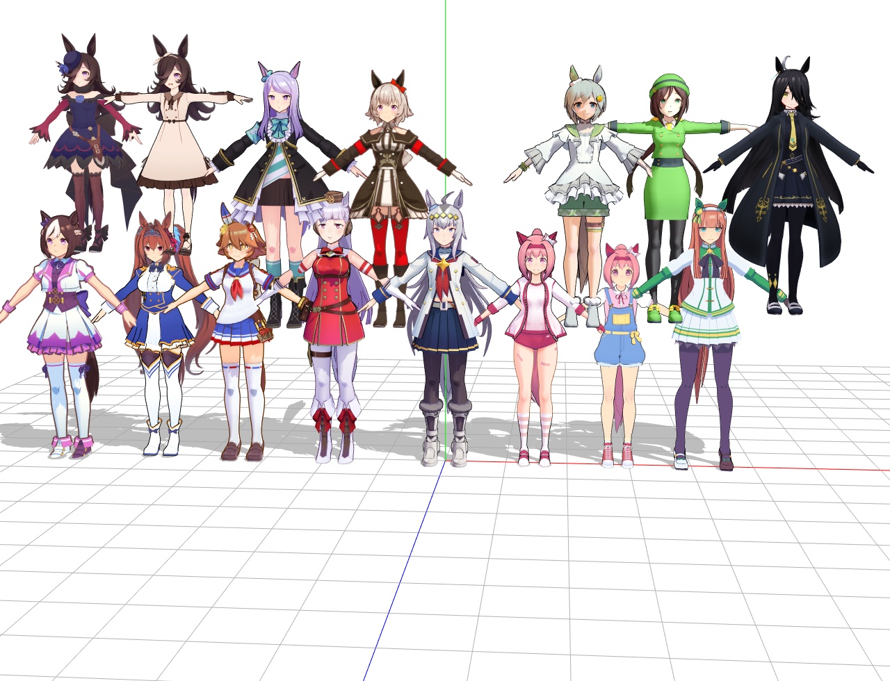 Uma Musume Pretty Derby MMD by horanzu01 on DeviantArt