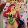 Harley Quinn and Poison Ivy Fondle Sketch Cover 