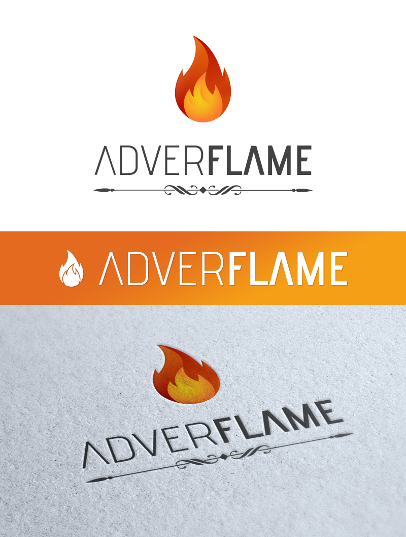 Adver Flame - logo