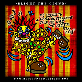 Blight the Clown Drawing 4