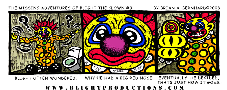 Blight the Clown Comic 9