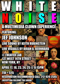 WHITE NOISE POSTCARD