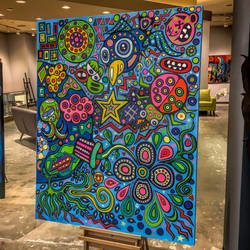 Painting the universe!