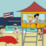 Lifeguards Bobby and Lori