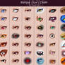 Naruto Eye Chart