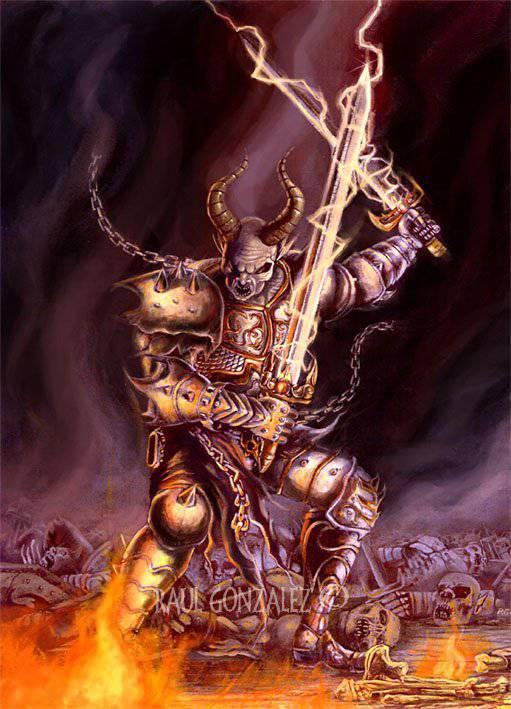 Demon Swords by raulgonzalezartbcn on DeviantArt