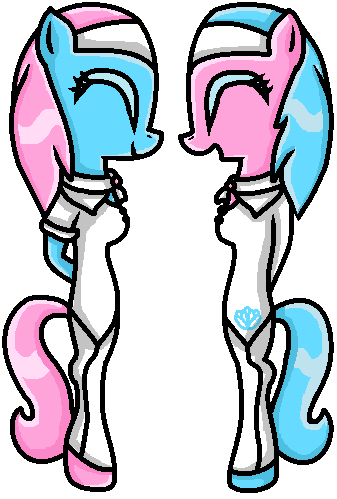 Anthro Spa Ponies