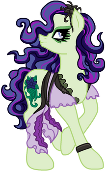 Amanita Nightshade Pony